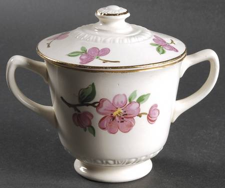 Apple Blossom (Liberty) Sugar Bowl & Lid