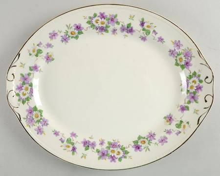 April 13" Oval Serving Platter