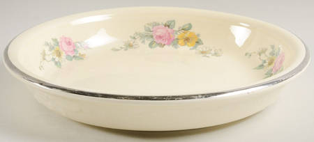 Armand (Virginia Rose Shape) 10" Pie Baking Plate
