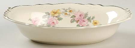 Armand (Virginia Rose Shape) 9" Oval Vegetable Bowl