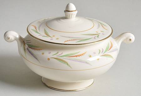 Autumn Sugar Bowl & Lid