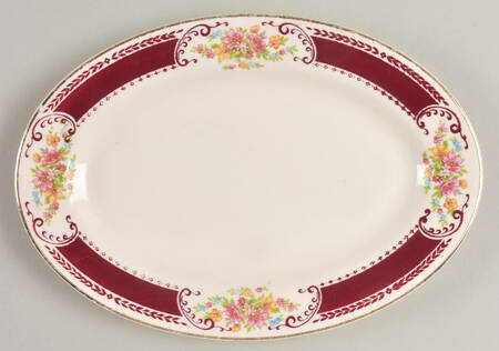 B1315 (Gold Trim) Relish/Gravy Underplate