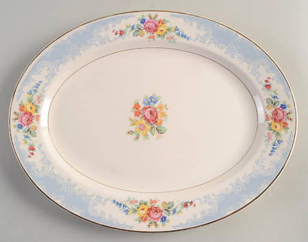 B1323 13" Oval Serving Platter