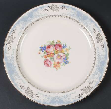 Royal Splendor 11" Chop Plate (Round Platter) by Homer Laughlin 