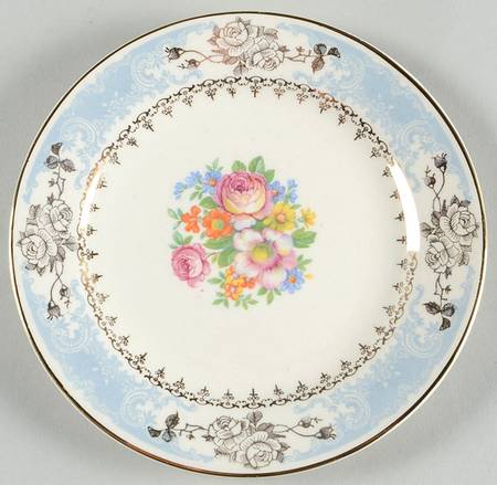 Royal Splendor Bread & Butter Plate by Homer Laughlin 