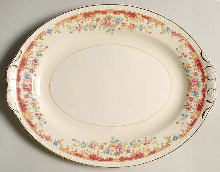 Belmont 11" Oval Serving Platter