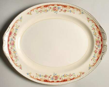 Belmont 15" Oval Serving Platter