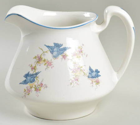 Bluebird (Blue Trim) 46 Oz Pitcher