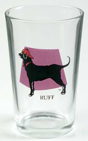 Black Dog 8 Oz Glassware Juice