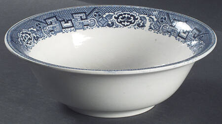 Blue Willow 8" Round Vegetable Bowl