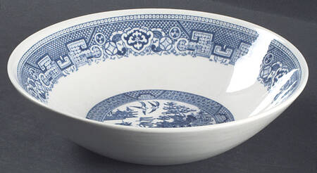 Blue Willow 8" Round Vegetable Bowl
