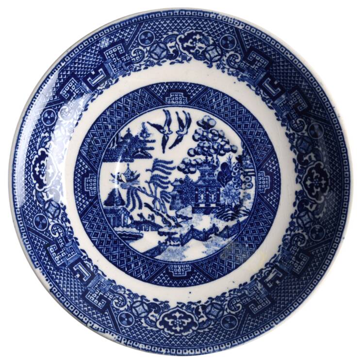 Blue Willow Saucer