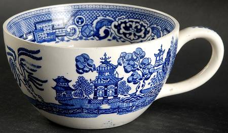 Blue Willow Oversized Cup