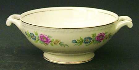 Bombay Footed Cream Soup Bowl