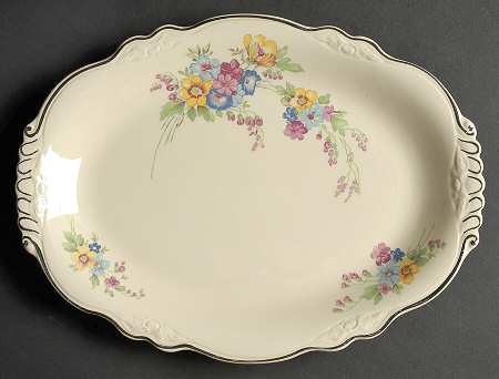 Bouquet 11" Oval Serving Platter