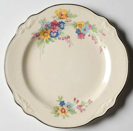 Bouquet Dessert/Pie Plate
