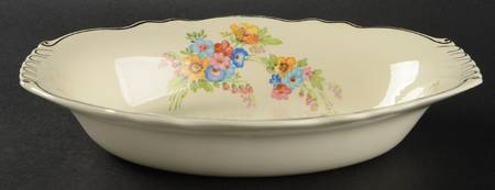 Bouquet 10" Oval Vegetable Bowl