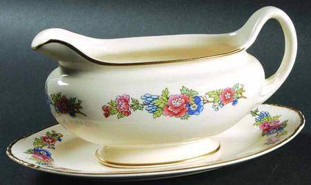 Bristol Gravy Boat & Underplate/Relish