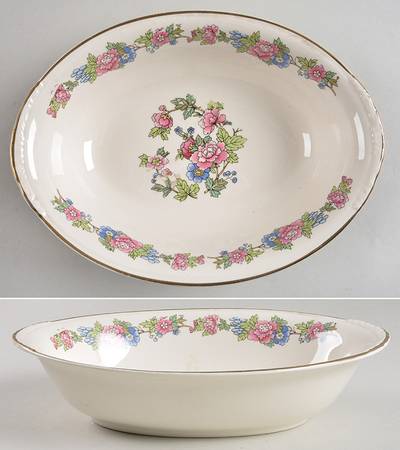Bristol 9" Oval Vegetable Bowl