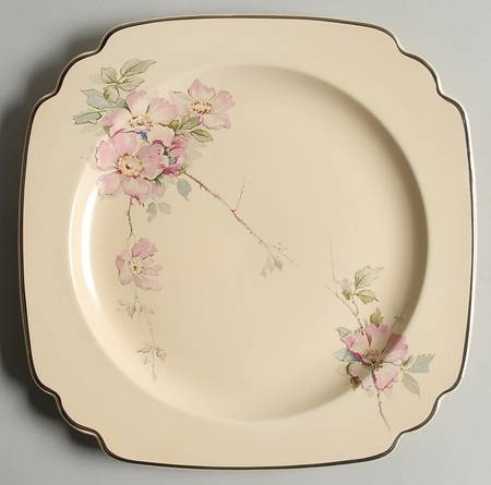 Briar Rose Luncheon Plate
