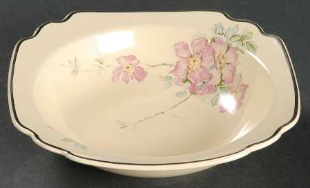 Briar Rose Rim Fruit/Dessert (Sauce) Bowl