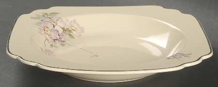 Briar Rose Rim Soup Bowl