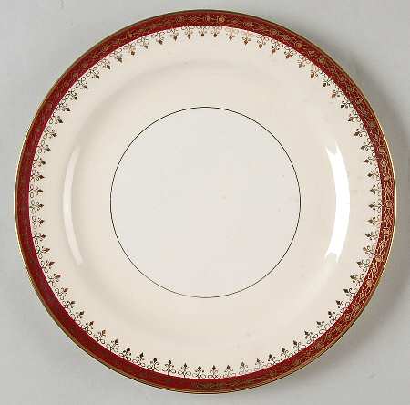 Cardinal Salad Plate by Homer Laughlin 