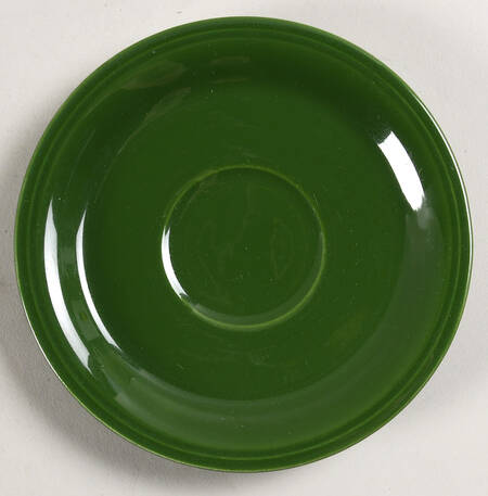 Carnival Green (Forest) Saucer