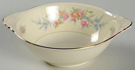 Cashmere Lugged Cereal Bowl by Homer Laughlin 