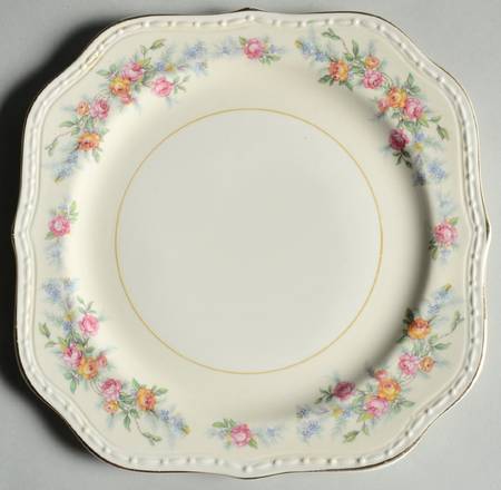 Cashmere Square Salad Plate