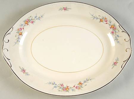 Cashmere 15" Oval Serving Platter