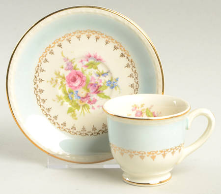 Chateau Footed Demitasse Cup & Saucer Set