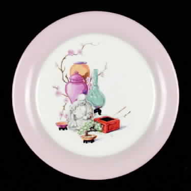 Chinese Buddha Bread & Butter Plate