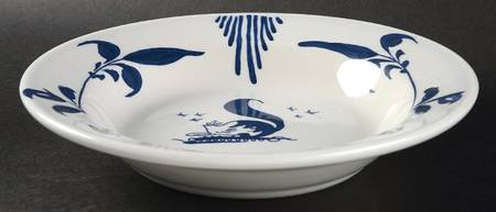 Christiana Campbell's Tavern Large Rim Soup Bowl
