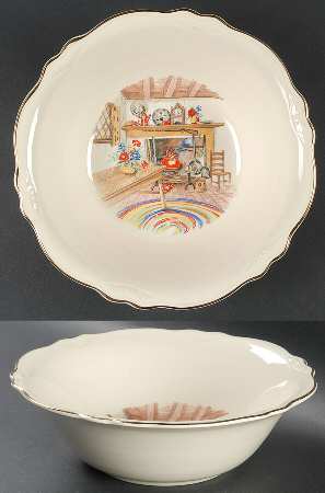 Colonial Kitchen (Virginia Rose) 8" Round Vegetable Bowl
