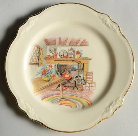 Colonial Kitchen (Virginia Rose) Salad Plate
