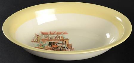 Colonial Kitchen (Swing) 9" Oval Vegetable Bowl
