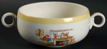 Colonial Kitchen (Swing) Flat Cream Soup Bowl