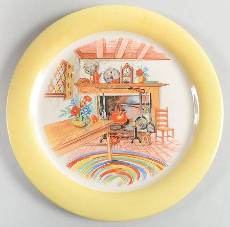 Colonial Kitchen (Swing) Luncheon Plate