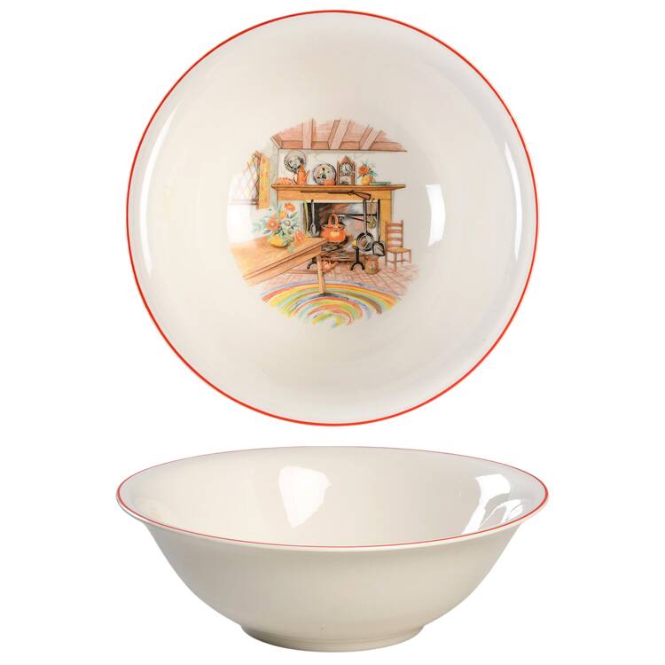Colonial Kitchen 8" Round Vegetable Bowl