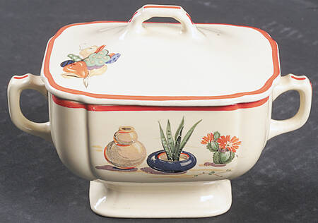 Conchita Sugar Bowl & Lid