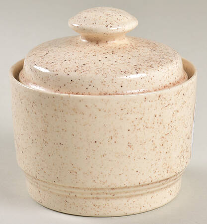 Country Sage Sugar Bowl & Lid