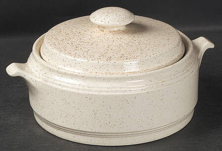 Country Sage Round Covered Vegetable