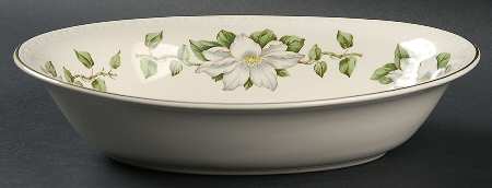 Cotillion 9" Oval Vegetable Bowl