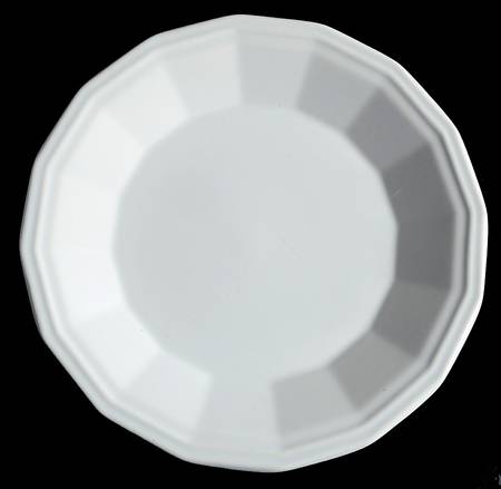 Colonial White Salad Plate by Homer Laughlin 