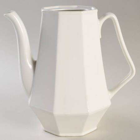 Colonial White Coffee Pot No Lid by Homer Laughlin 
