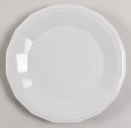 Colonial White Dinner Plate