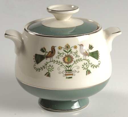 Persian Garden Sugar Bowl & Lid