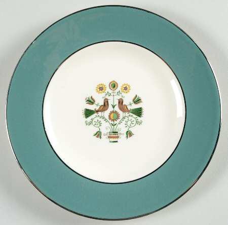 Persian Garden Bread & Butter Plate