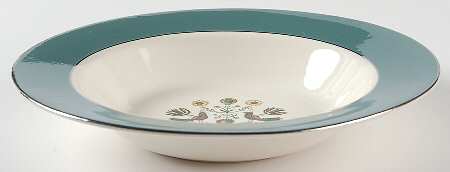 Persian Garden Rim Soup Bowl